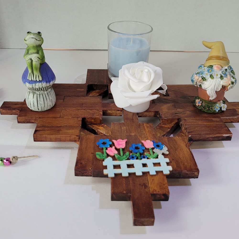 Handmade Rustic Wooden Tray